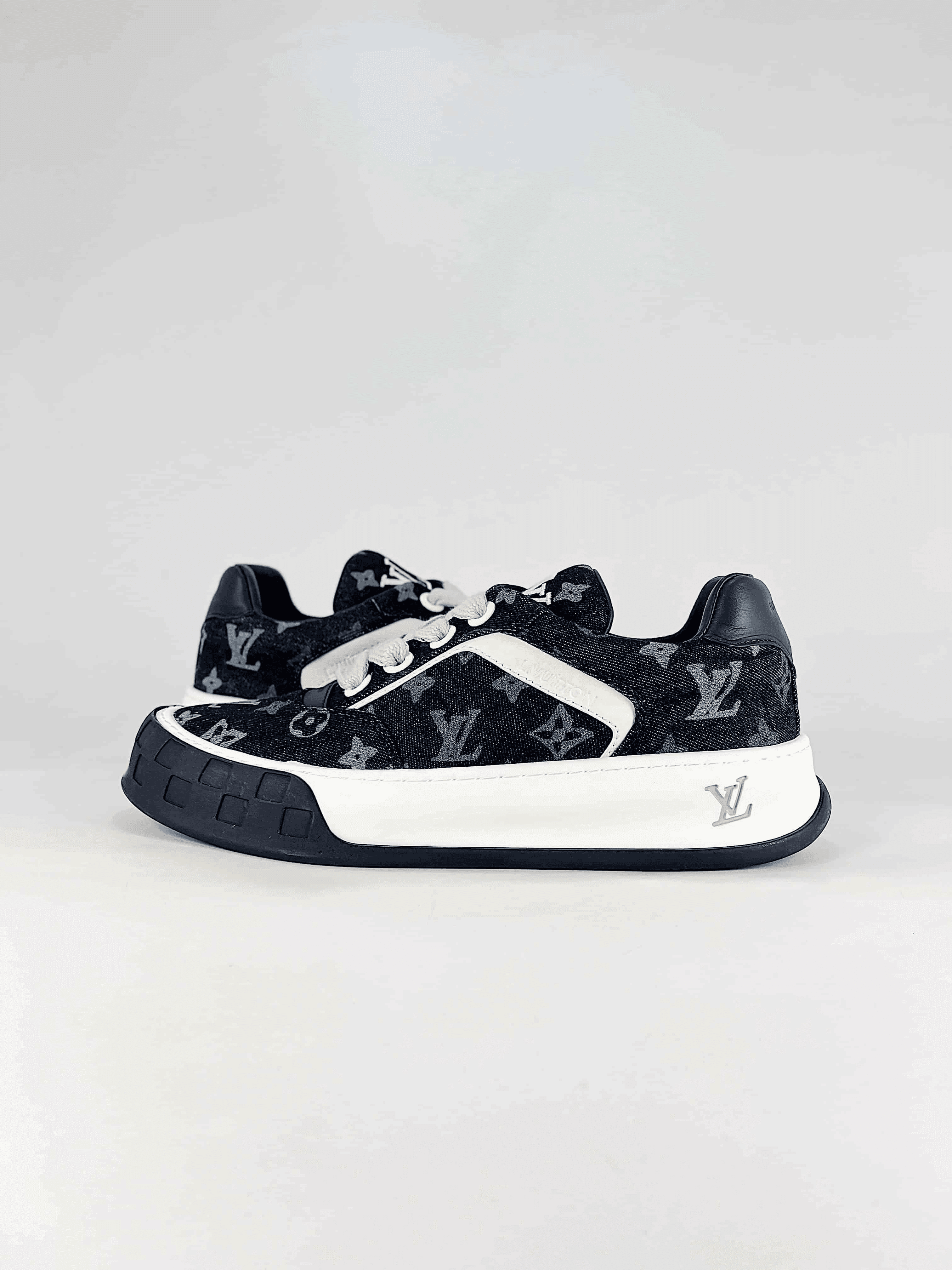 Louis Vuitton LV Trainer Monogram Denim